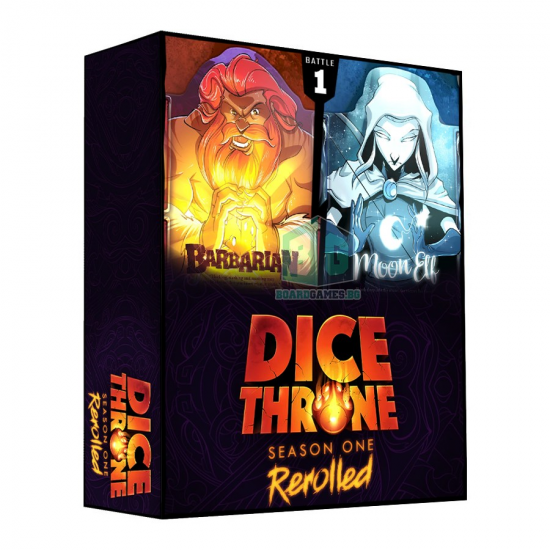 Dice Throne: Season One ReRolled - Barbarian v Moon